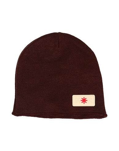 MANUEL RITZ Hat Dark brown 45% Viscose, 36% Polyester, 19% Nylon