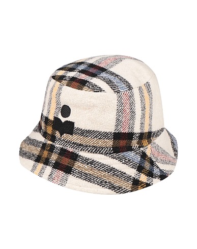 ISABEL MARANT Hat Cream 50% Synthetic fibers, 32% Wool, 9% Cotton, 7% Silk, 2% Other Fibres