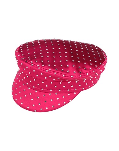 RUSLAN BAGINSKIY Hat Mauve 100% Silk, Cotton