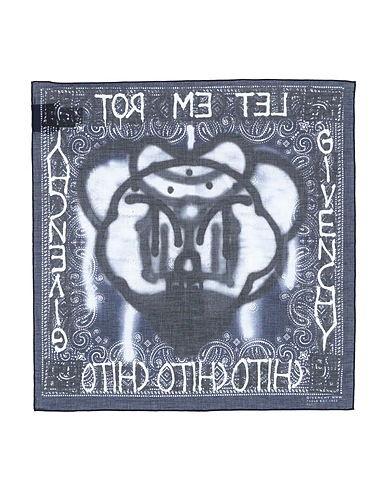 GIVENCHY Sciarpe e foulard Blu navy 100% Cotone