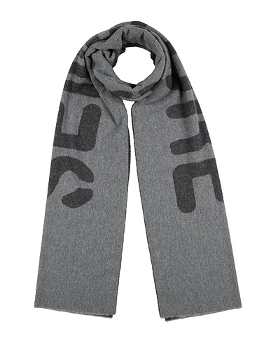 SEMICOUTURE Scarves and foulards Grey 80% Wool, 20% Polyamide
