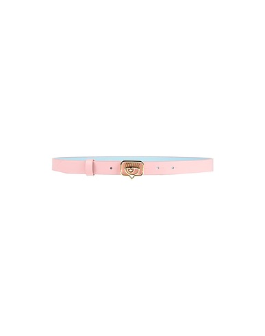 CHIARA FERRAGNI Thin belt Light pink Soft Leather