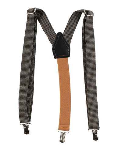 MANUEL RITZ Braces Dark green Textile fibres