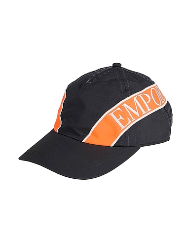EMPORIO ARMANI Hat Black 100% Polyamide