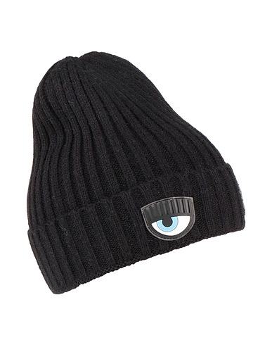 CHIARA FERRAGNI Hat Black 42% Acrylic, 30% Polyester, 28% Polyamide