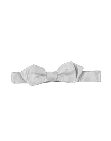 EMPORIO ARMANI Ties and bow ties Light grey 100% Silk