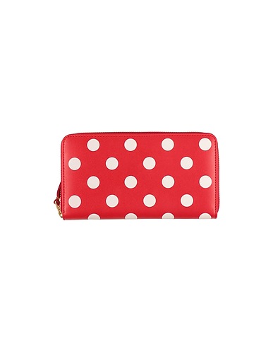 COMME des GARÇONS 財布 レッド 牛革 100%