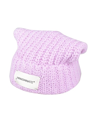 HINNOMINATE Hat Mauve 45% Acrylic, 25% Alpaca wool, 25% Virgin Wool, 5% Polyamide
