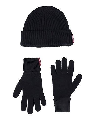 DSQUARED2 Accessories sets Midnight blue 60% Cotton, 40% Wool