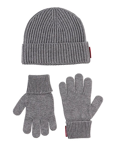 DSQUARED2 Accessories sets Grey 60% Cotton, 40% Wool