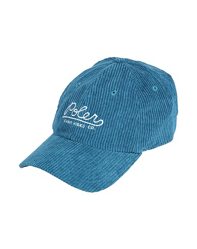 POLER Hat Poler Cord Dad Cap
 Slate blue 100% Polyester