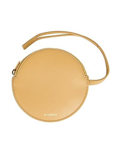 JIL SANDER Portafoglio Senape Pelle