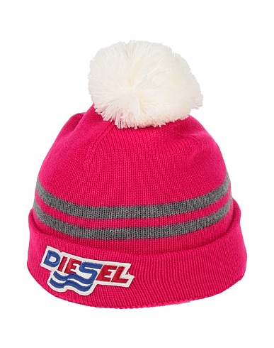 DIESEL Hat Fuchsia 100% Acrylic