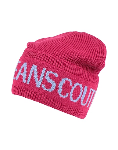 VERSACE JEANS COUTURE Hat Garnet 50% Acrylic, 50% Wool