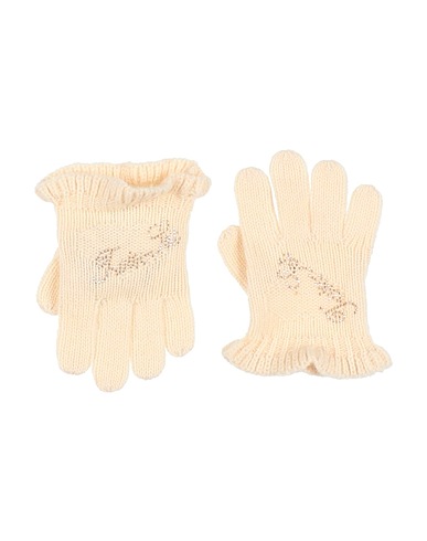 TWINSET Gloves Ivory 70% Wool, 30% Cashmere