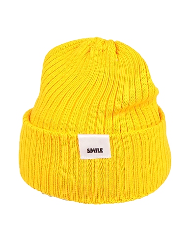PALETTE COLORFUL GOODS Hat Yellow 50% Wool, 50% Acrylic