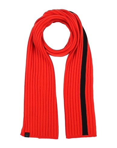 MOOSE KNUCKLES Scarves and foulards Red 100% Merino Wool