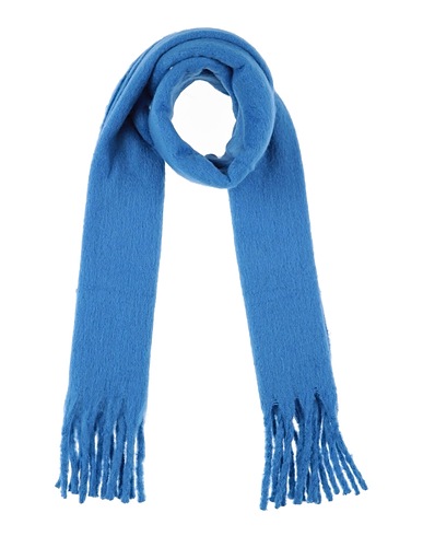 BERNA Scarves and foulards Azure 53% Viscose, 38% Acrylic, 9% Wool