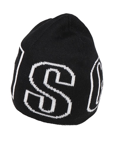MSGM Cappello Nero 50% Lana Vergine, 50% Acrilico