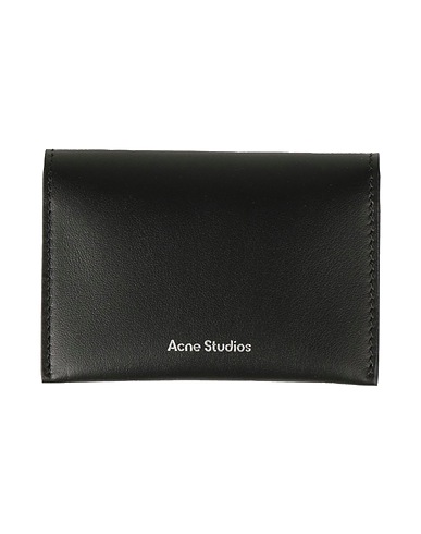 ACNE STUDIOS Aktenmappe Schwarz Leder