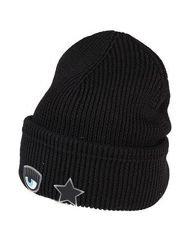 CHIARA FERRAGNI Cappello Nero 50% Lana, 50% Acrilico