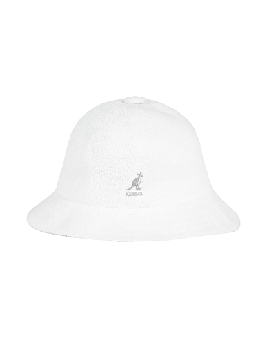KANGOL Hat White 55% Acrylic, 25% Polyester, 20% Nylon