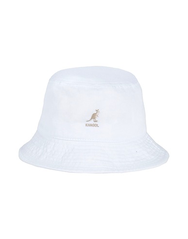 KANGOL Hat White 100% Cotton