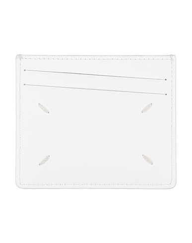 MAISON MARGIELA Small Leather Goods White Leather