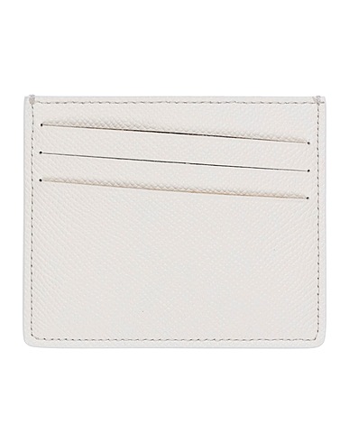 MAISON MARGIELA Small Leather Goods Off white Leather