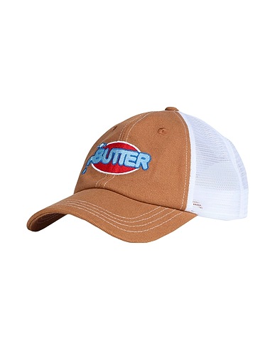 BUTTER GOODS Hat Pipework Trucker Cap
 Camel 100% Cotton