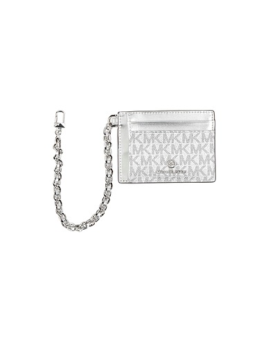 MICHAEL MICHAEL KORS Small Leather Goods Silver Other Fibres