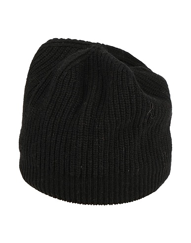 VIAELISA Hat Black 40% Wool, 30% Viscose, 20% Polyamide, 10% Cashmere