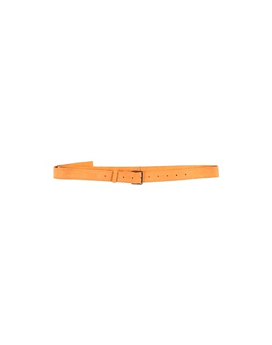 FORTE_FORTE Belts Apricot 100% Soft Leather