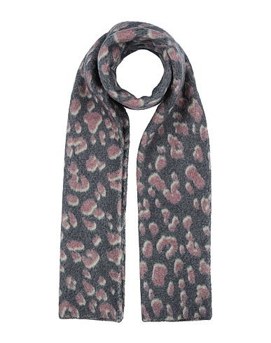 DRIES VAN NOTEN マフラー＆スカーフ グレー ウール 57% / カシミヤ 28% / ナイロン 15%