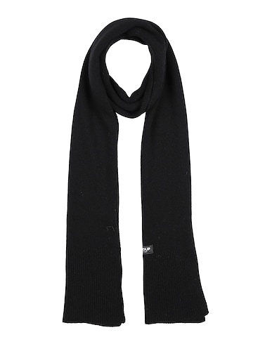 DONDUP Scarves and foulards Black 95% Cashmere, 5% Wool