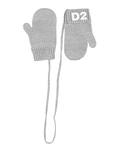 DSQUARED2 Gloves Grey 50% Acrylic, 50% Wool