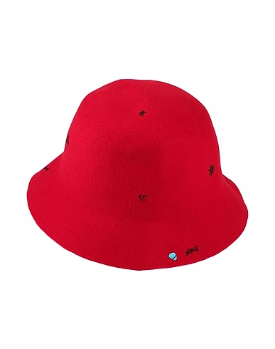 SUPER DUPER HATS Cappello Rosso 100% Lana