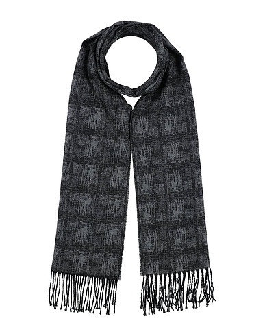 SSEINSE Scarves and foulards Charcoal 65% Polyester, 35% Viscose