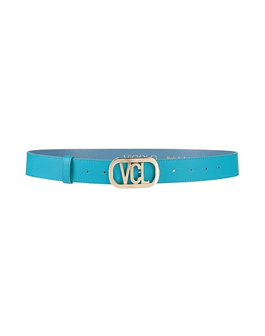 VICOLO Regular belt Deep teal 76% Polyurethane, 17% Polyester, 7% Viscose