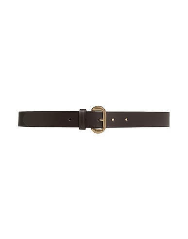 8 by YOOX Belts LEATHER BELT
 Dark brown 100% Bovine leather