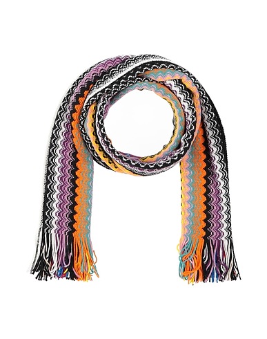 MISSONI Scarves and foulards Black 50% Wool, 50% Acrylic