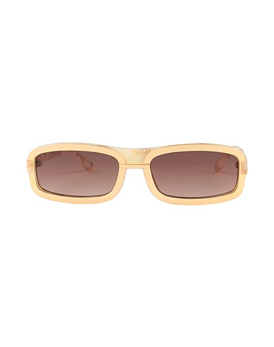 Y/PROJECT x LINDA FARROW Sunglasses Ivory Plastic, Metal