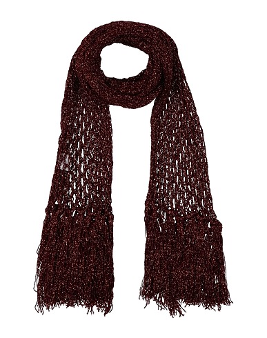 MIYA Scarves and foulards Brick 80% Viscose, 20% Metallic Polyester