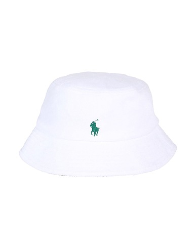 POLO RALPH LAUREN Mützen & Hüte Weiß 100% Baumwolle