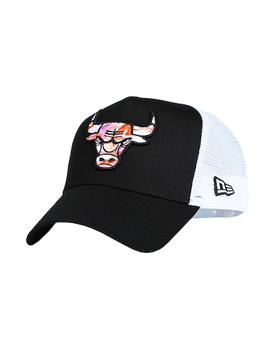 NEW ERA Hat SEASONAL INFILL TRUCKER
 Black 100% Cotton, Polyester