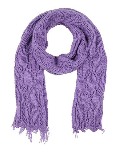 JUCCA Bufandas y fulares Morado 40% Lana mohair, 40% Lana, 20% Poliéster