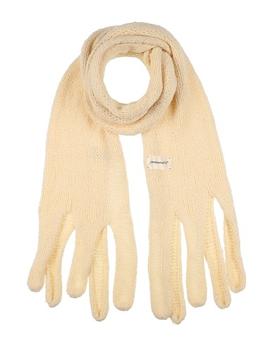 HINNOMINATE Scarves and foulards Cream 45% Acrylic, 25% Alpaca wool, 25% Virgin Wool, 5% Polyamide
