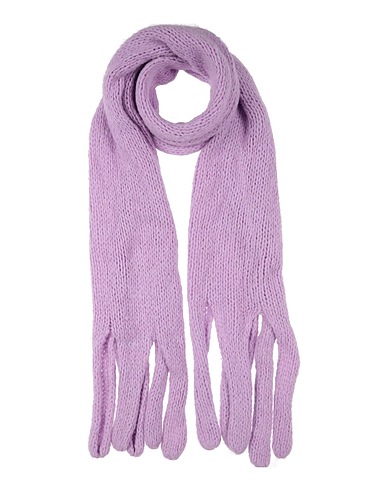 HINNOMINATE Schals und Foulards Lila 45% Acryl, 25% Alpakawolle, 25% Schurwolle, 5% Polyamid