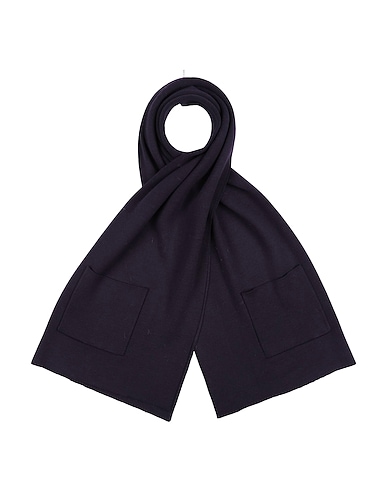 ALPHA STUDIO Scarves and foulards Dark purple 50% Wool, 50% Acrylic