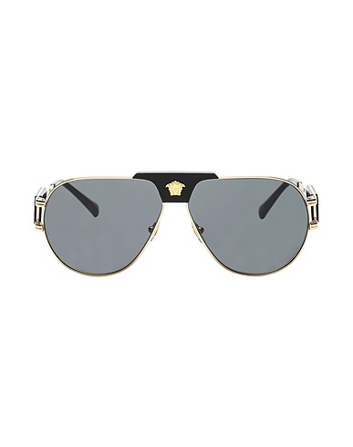 VERSACE Sonnenbrille Gold Stahl